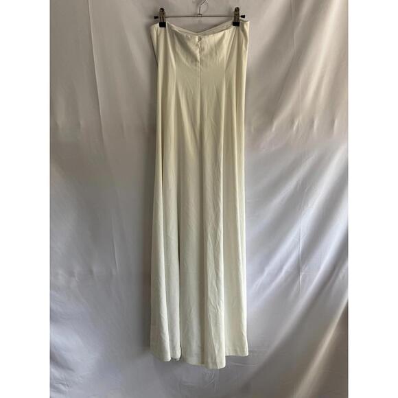 Rosetta Getty x RTR Strapless Jumpsuit White Size 0 - Picture 5 of 6